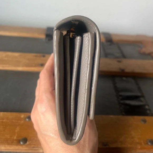 Celine long wallet grey - Picture 6 of 13